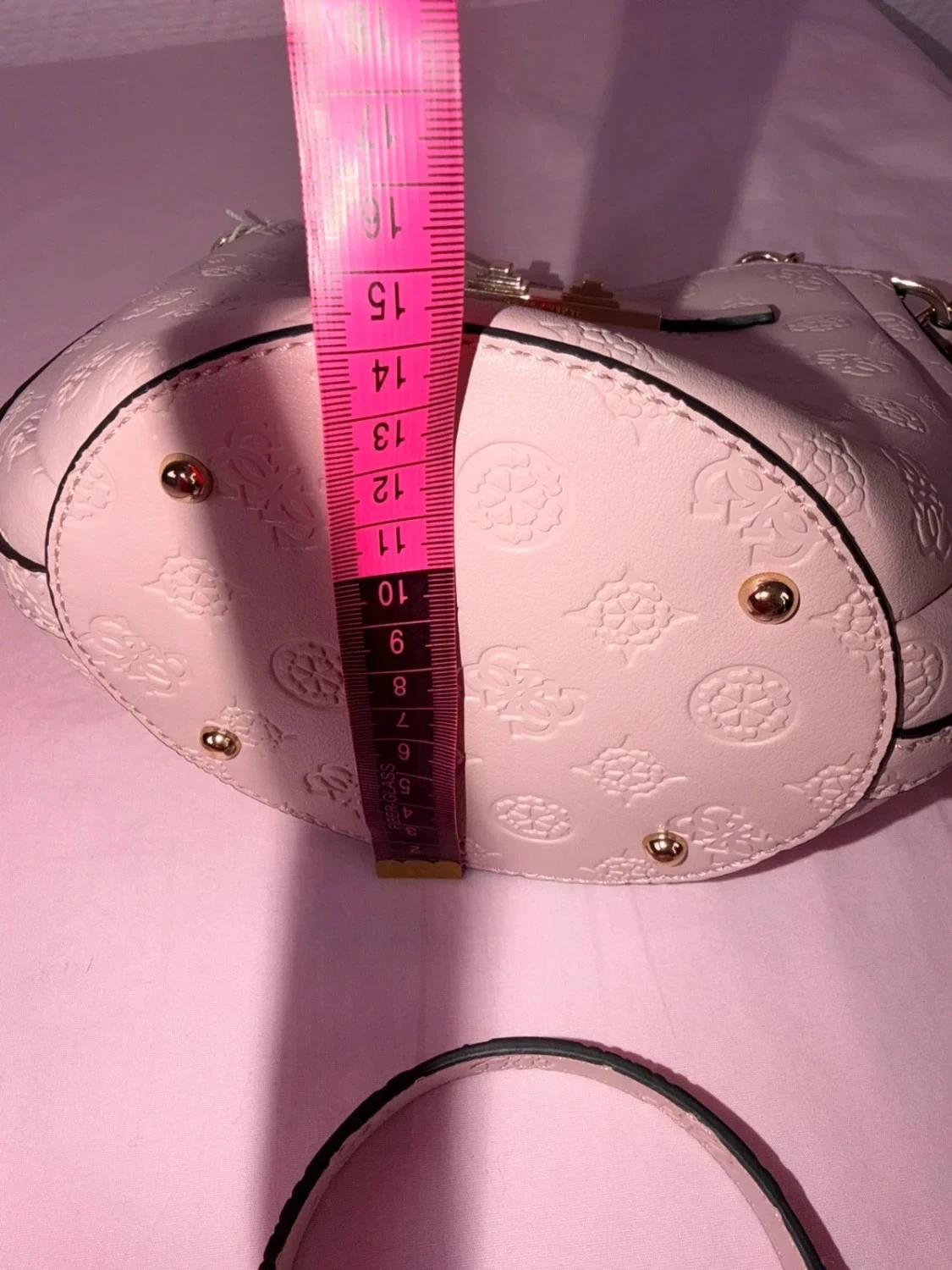 Saco de ombro Guess nunca usado rosa – photo 15